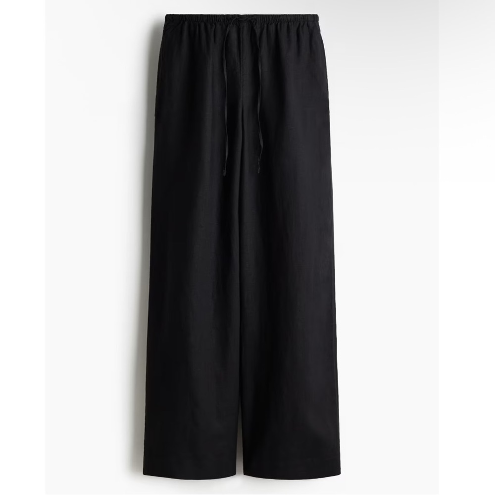 brand new linen drawstring pants